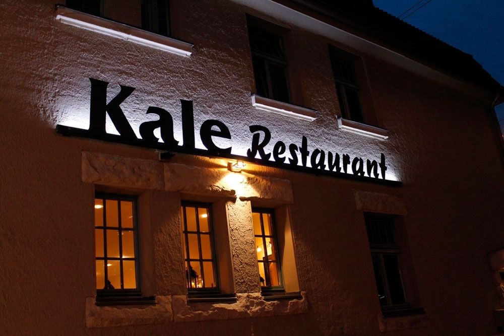 Außenansicht Restaurant Kale